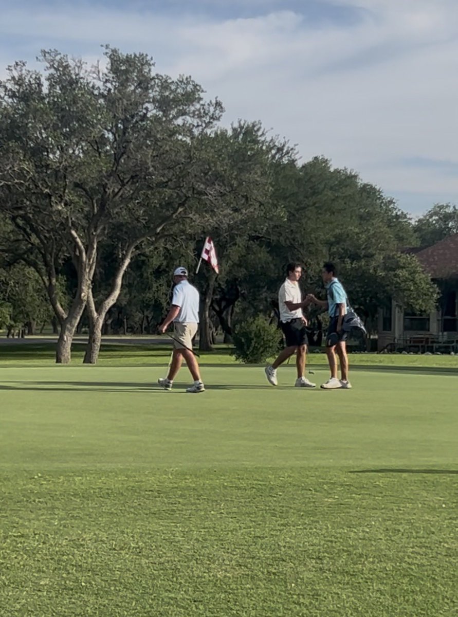 CoachDPearce's tweet photo. LONG day at the golf course today for @chance_pearce_2!  
Drove over an hour, There for 12 hours, 36 holes played, and 2 rounds completed!  Another top 20 finish and getting ramped up for bigger tournaments later this summer!  Football camps and strength camp start next week too! https://t.co/uueozfXoNM
