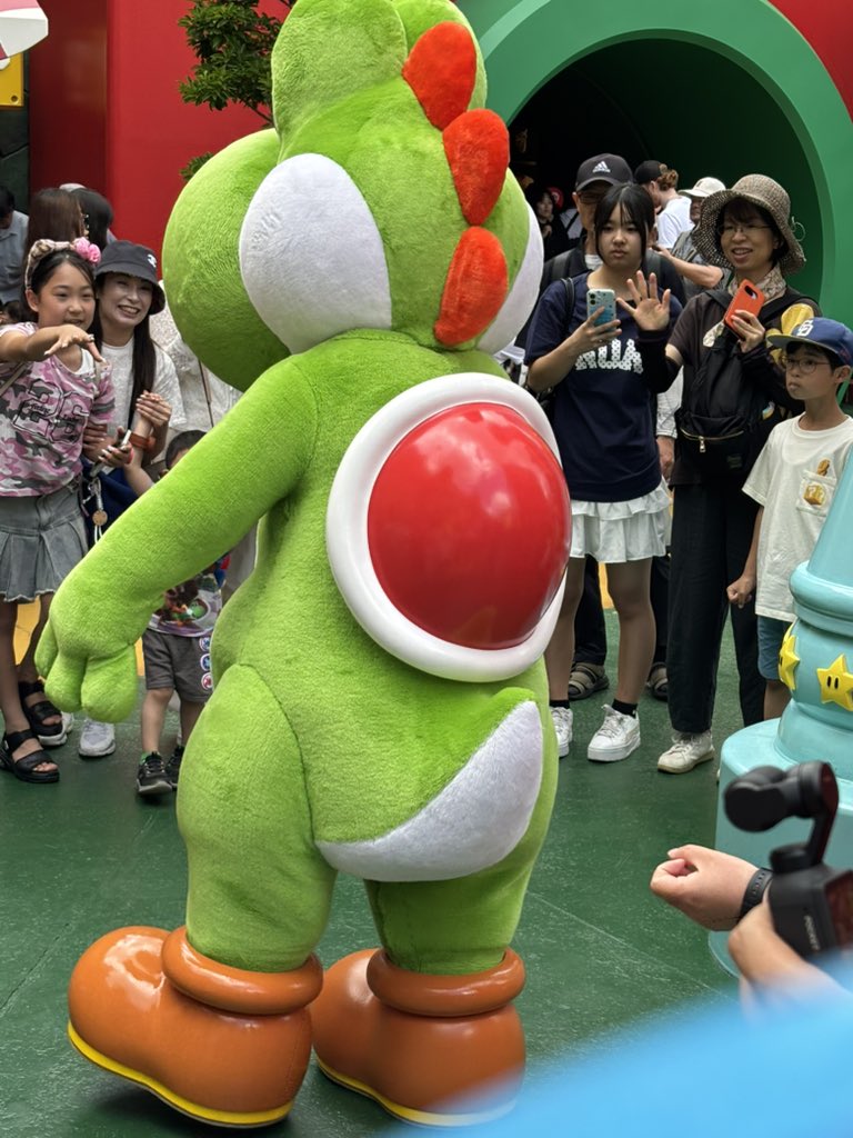 ヨッシーに遭遇！！！