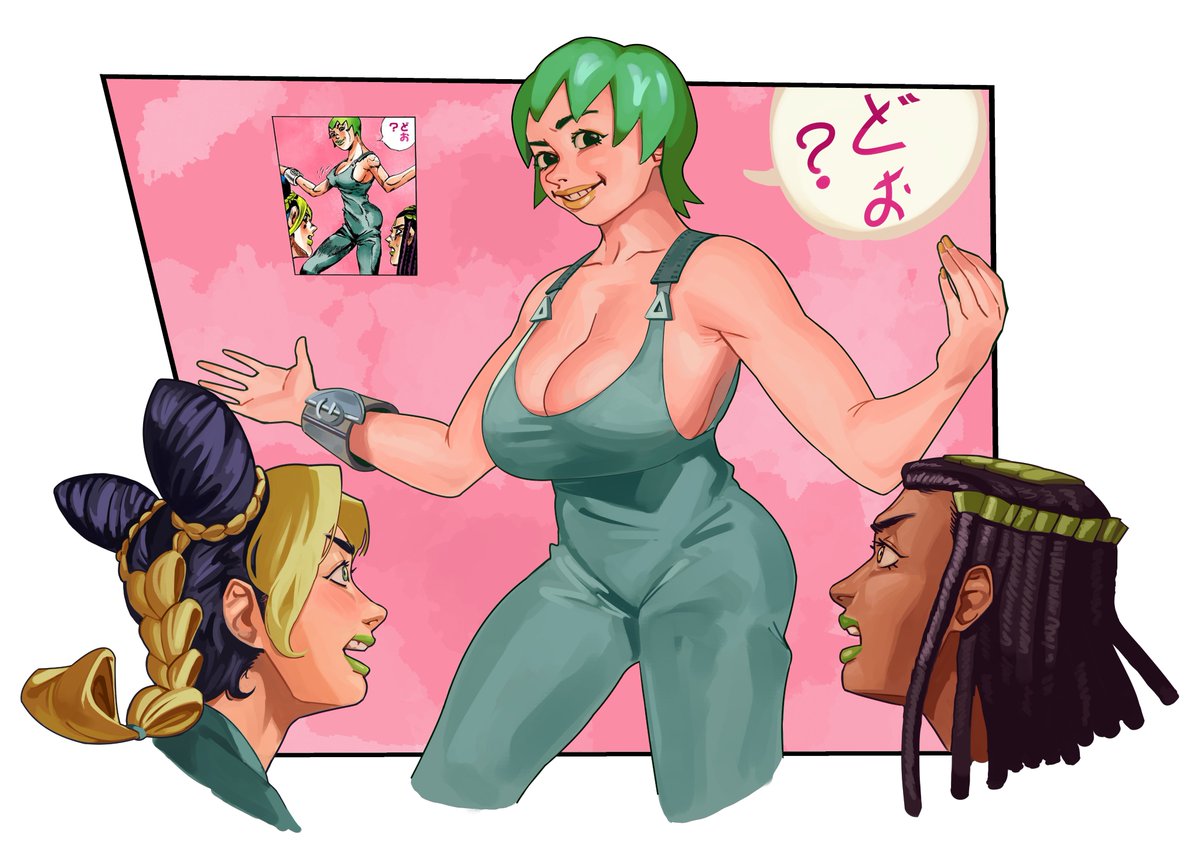 Jumboiiii's tweet photo. Foo Fighters' One Weird Trick to hiding Discs. 

(JoJo Part 6 Panel Redraw) https://t.co/hisNwSwBKP