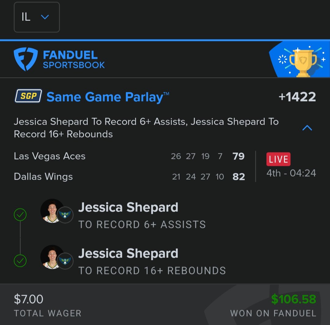 JamalCole18's tweet photo. @shu_b0x I should've took her 8 assists as well but I got spooked, lol. But thanks for the heads up on her max rebounds. https://t.co/C3XCgt279j