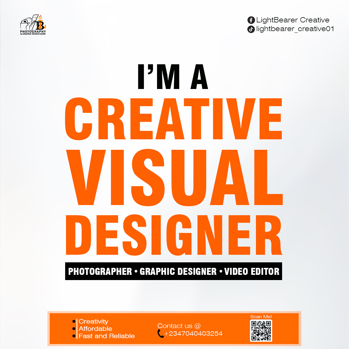 LBcreative_'s tweet photo. More than design: it’s visual storytelling.
From photography to graphic design and video editing, we bring ideas to life with creativity, speed, and precision.
contact @ +2347040403254
Let’s make your brand stand out
#lightbearer_creative 
#photography
#graphicdesign
#videoeditor https://t.co/qAZ7qLEPrr