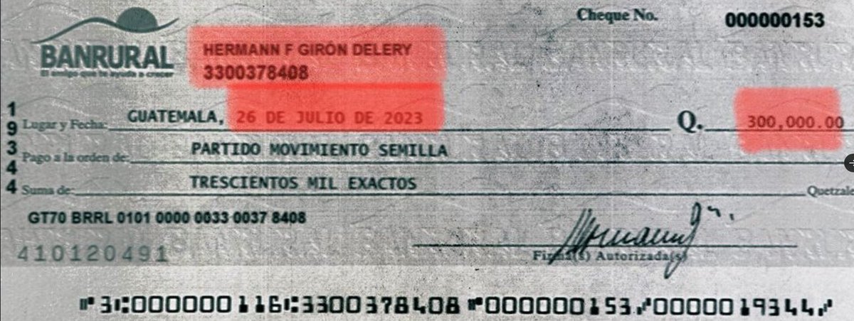 La_ReVoluZzion's tweet photo. @Juan_Urruela @petedado _
Ahhh perooó a los Semilleros hoy @raicesguate,
—Les encanta el billete del @CacifGuatemala.

2023: Hermann Girón ex presidente CACIF les regala Q300,000.00

¿Dónde está el cerotal de siempre para la indignación nacional? https://t.co/NnmLUXZF2g