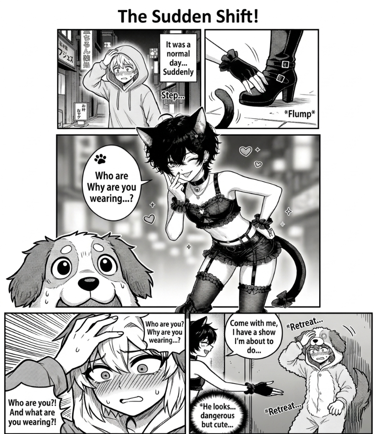 esllae's tweet photo. Happening upon a dog https://t.co/aEArTejUXq