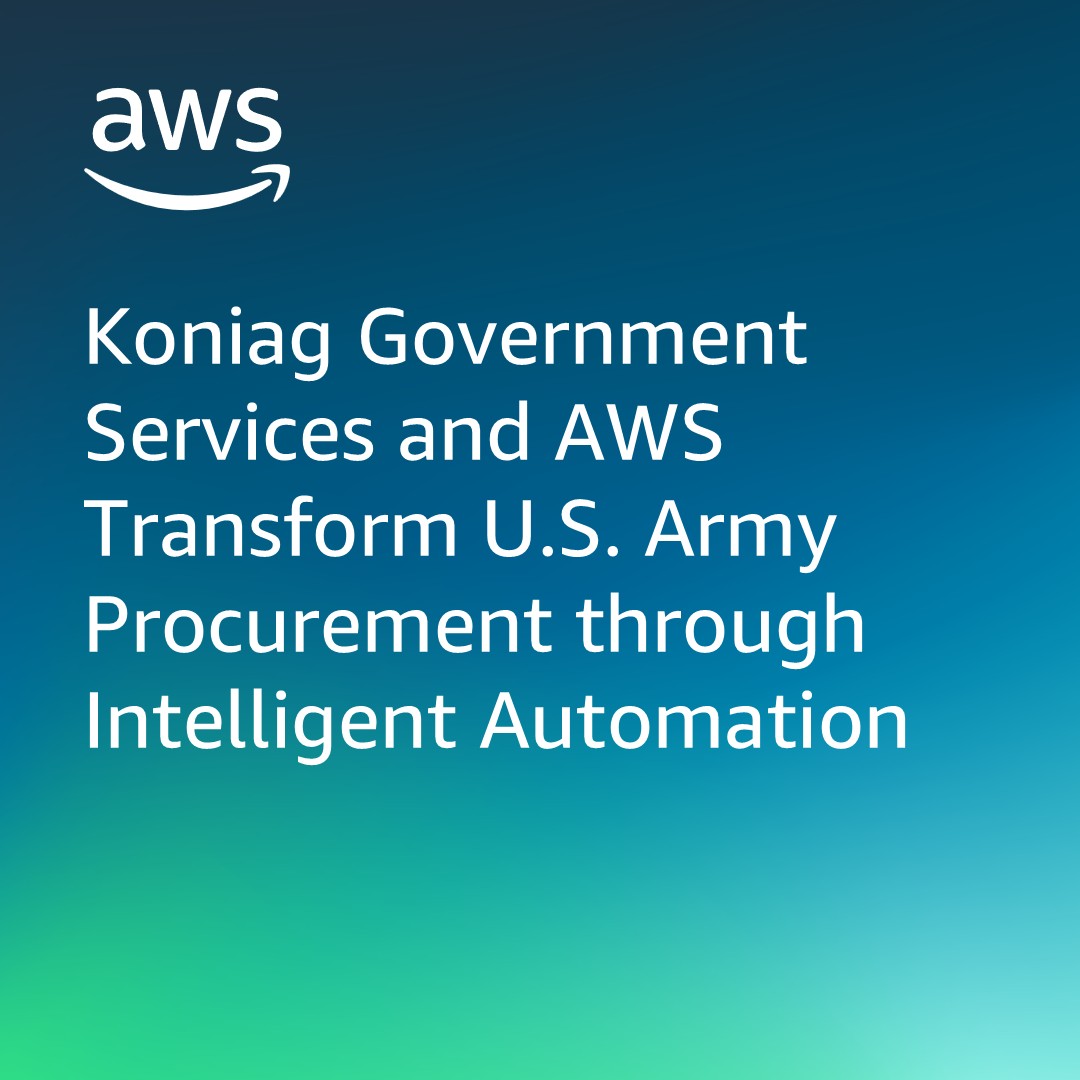 AWS_Partners's tweet photo. AWS Partner Koniag helped the U.S. Army automate procurement processes that used to take hours — now done in minutes. Read the case study. 👉 https://t.co/VTLj21LcWl

The result? 687K hours saved annually. $37M in cost avoidance. Built on Amazon Bedrock, Lambda, and EC2. https://t.co/jj1wbAHe9S