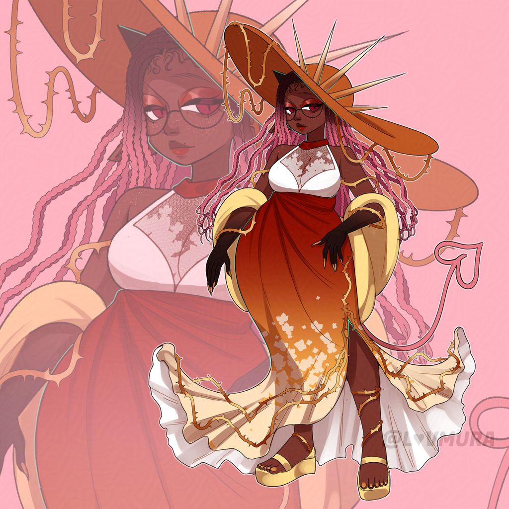 LovMura's tweet photo. here's my look for #VMetGala26 ! 🩷

i wanted to do something based in nature with shapes and patterns showing that, as i feel like it relates to the body in both the fibers that make our clothing and as a point of inspiration of all art including fashion... (1/2) https://t.co/4lX09tWVT3