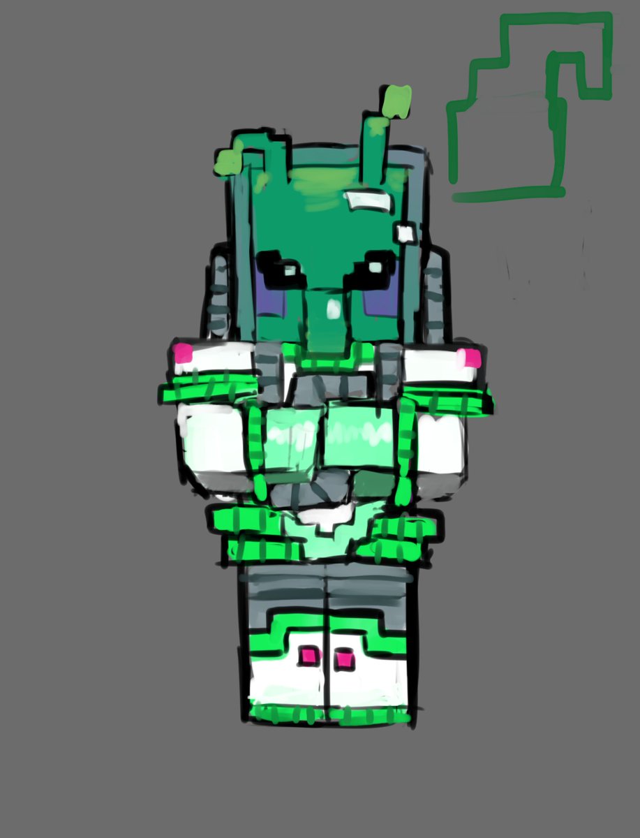Maiceita's tweet photo. Fan concept "martian villager👽" skin

With Tentacles hands included

#BLOCKBOUND #blockboundconcept https://t.co/HHbA6gwdjr