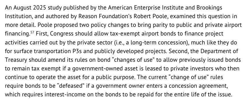marcscribner's tweet photo. Why does the U.S. keep its airports trapped in the political sector? Part of it is we’re probably so rich that we perversely tolerate paying Cadillac prices for Kia products. But bad tax code and IRS rules definitely don’t help. These are straightforward fixes. https://t.co/xtxAIcDJ6J
