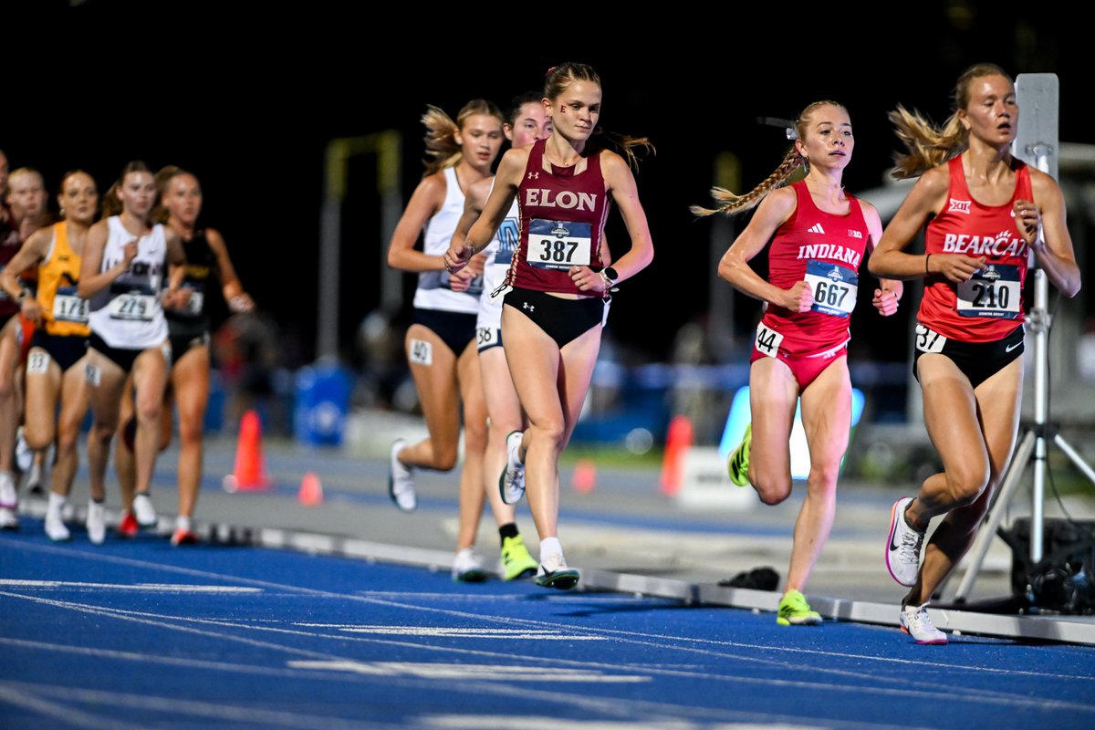 ElonXCTF's tweet photo. Katie &amp; Hannah ended the Phoenix's opening day of the NCAA East First Round in the 10,000m 🐦‍🔥

23. Blount (34:11.49)
38. Weber (35:01.60)

#PhoenixRising https://t.co/tfkKmSF1pp