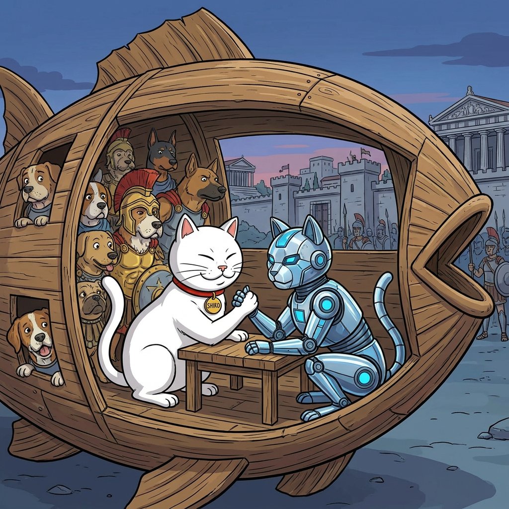 shiro's tweet photo. The Adventure's of $SHIRO 🐈 https://t.co/5naCVGvMAd
