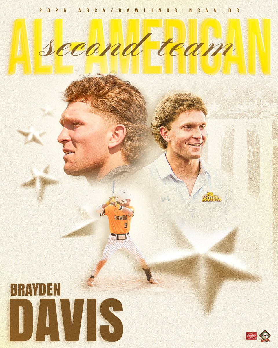 RowanBaseball_'s tweet photo. 𝐇𝐨𝐰 𝐀𝐛𝐨𝐮𝐭 𝐀𝐧𝐨𝐭𝐡𝐞𝐫 𝐎𝐧𝐞⁉️

Brayden Davis is officially an ALL-AMERICAN https://t.co/IS7XIoeKLx