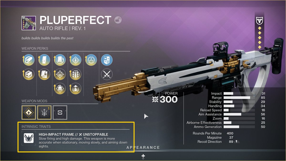 nightfall74912's tweet photo. @Destiny2Team  thank u for bringing my favorite auto rifle this was the only auto rifle I used before it was sadly taken from me https://t.co/z1vl3g7zp1