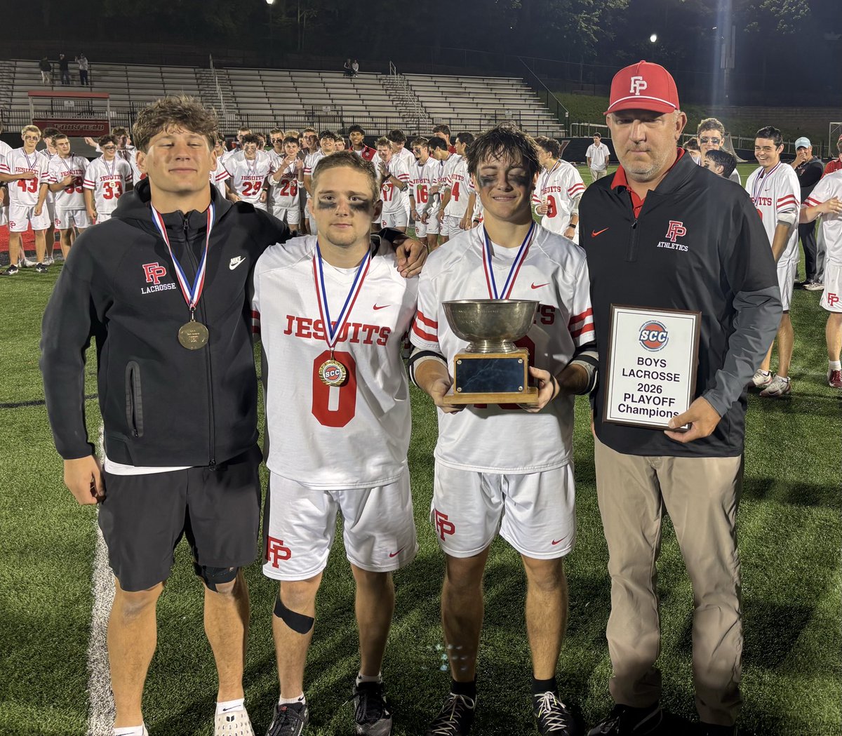 MikeMadera2's tweet photo. Fairfield Prep wins its 3rd SCC title in a row with a 17-0 win over NDWH. #SCC #ctblax https://t.co/6gddEyRbU0
