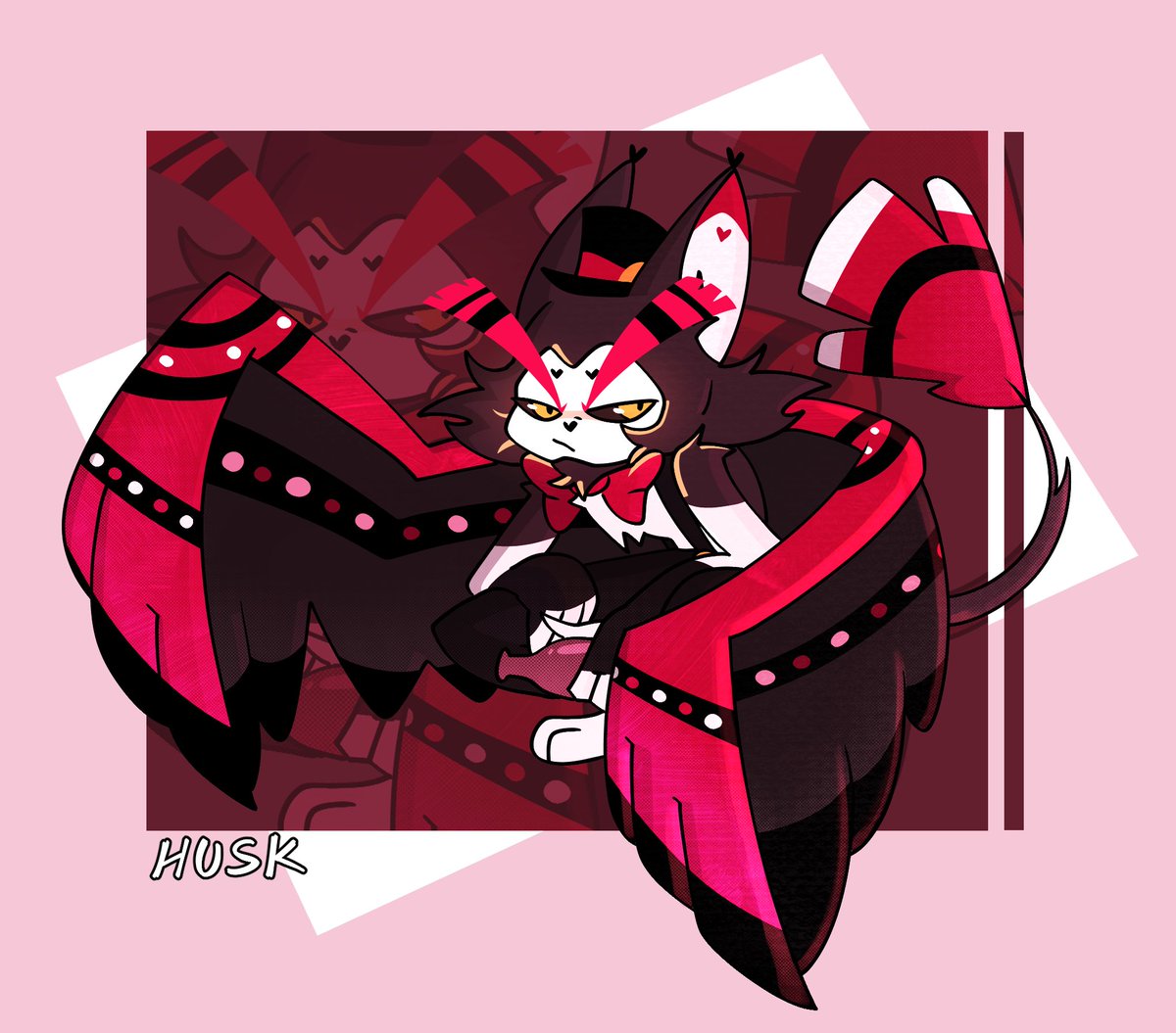Waltsnip's tweet photo. Husk :3

I haven’t seen Hazbin Hotel, but I love this character. https://t.co/ycNHMRkn0Q