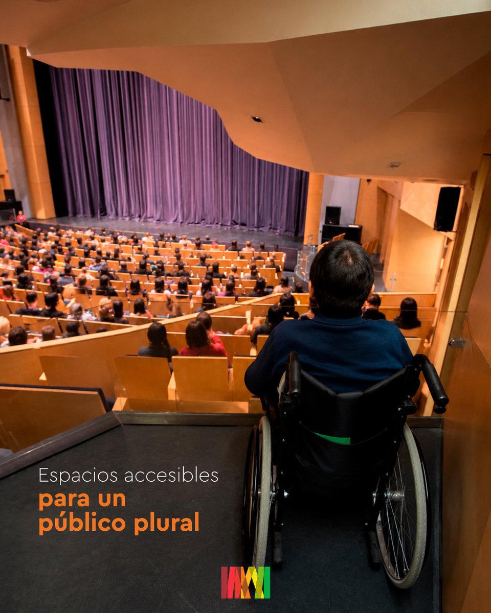 QCCmx's tweet photo. En el #Querétaro Teatro Metropolitano, contamos con espacios pensados para brindar a todos una experiencia de calidad. 🧑🏻‍🦽✨

#QCC https://t.co/at5XpHXAdq