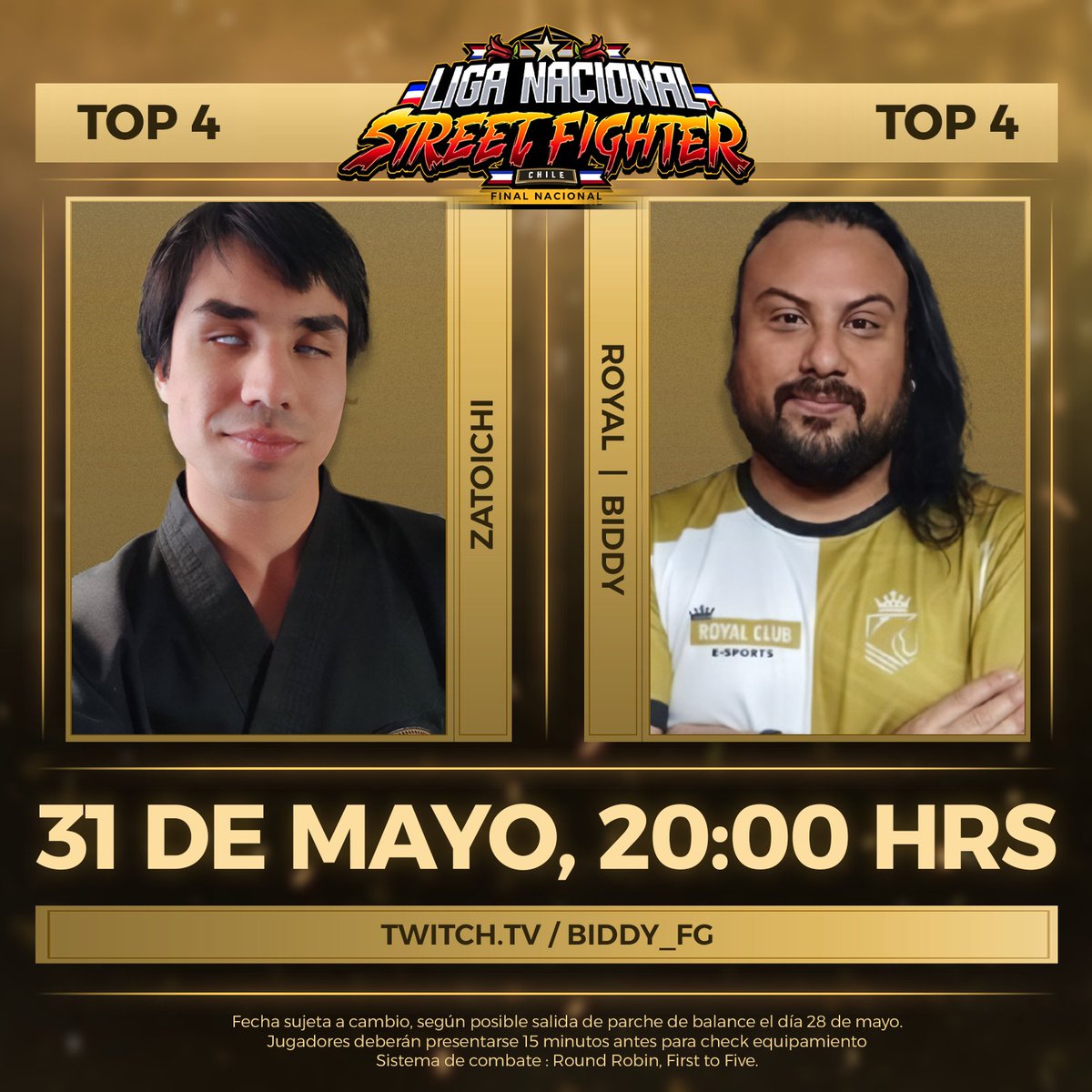 Pochoclo23's tweet photo. Horarios Final Nacional LNSF Chile 🔥

Grupo A :
📅 31 de May - 14:00 hrs
📺 ttv/Younghou
🎙️@jovenhou - @emeraldzerg 

Grupo B :
📅 31 de May - 16:30 hrs
📺 ttv/Pochoclo23
🎙️@pochoclo23 - @PipeRetrogamer 

Top 4:
📅 31 de May - 20:00 hrs
📺 ttv/Biddy_FG
🎙️@NicoS4lf4t3 - @BIDDY_FG https://t.co/IBdsdBOZG5