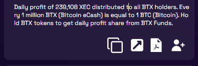 Bitcoin__eCash's tweet photo. The second day of daily profit share has been distributed to all $BTX holders. Grab your @CashtabWallet and hold some #Bitcoin #eCash to get your share 💰

Bitcoin eCash ($BTX) token id: 962edc523c608d258d03294c513737f90ee01ff9596205b1e8cb8dbc98e89aff

https://t.co/h65GDD493X https://t.co/zTseumtmSP