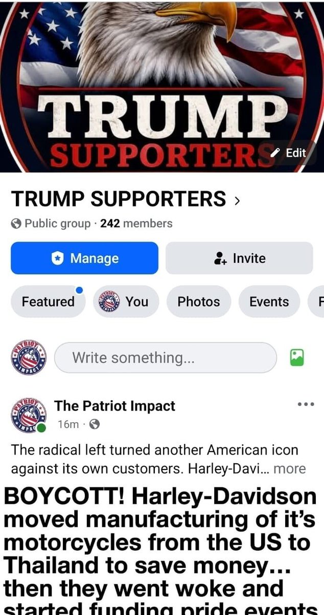 QThestorm_45's tweet photo. @JDVance Join trump supporter group on Facebook 
https://t.co/DjZHnLdXOS
#MAGA #Trump #DonaldTrump #AmericaFirst #Patriot #usa #Freedom #MakeAmericaGreatAgain #Conservative #Patriots #SaveAmerica #Trump2026 #Republican
#WeThePeople #GodBlessAmerica #America #TruthSocial #FightFightFight https://t.co/Vu9fNwx9GR