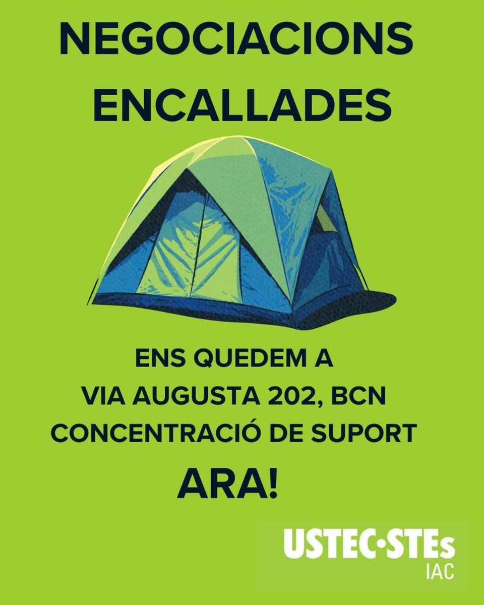 IolandaSegura's tweet photo. No portem lluitant durant mesos perquè ens prenguin el pèl, perquè menteixin amb les xifres! Així que sí, ens quedem a la conselleria fins que posin seny. Fins que vulguin negociar. Fins que arribem a consensuar una proposta que sigui ACCEPTABLE!
Us esperem,bloquegem Via Augusta! https://t.co/Er7q8qT57K