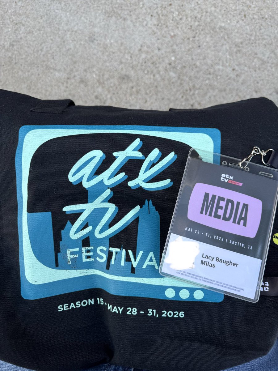 LacyMB's tweet photo. Baby’s first #ATXTV Festival! 📺 #atxtvs15 https://t.co/8cnRX5MtK5