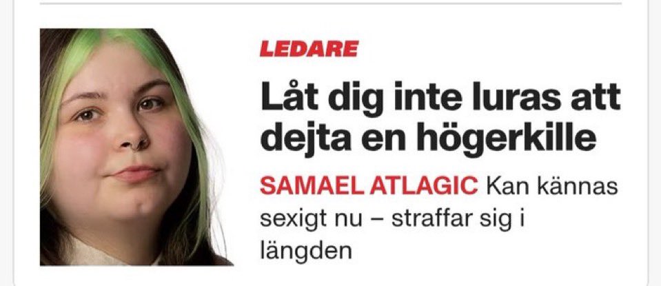 Johan_Gillman's tweet photo. Vem vill dejta den där murklan? https://t.co/3QTH0R0irn