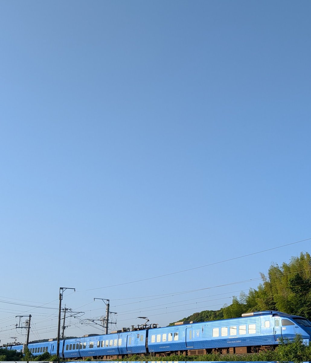 おはようございます🌅 久しぶりに青空が広がっています🌞 そして気付け