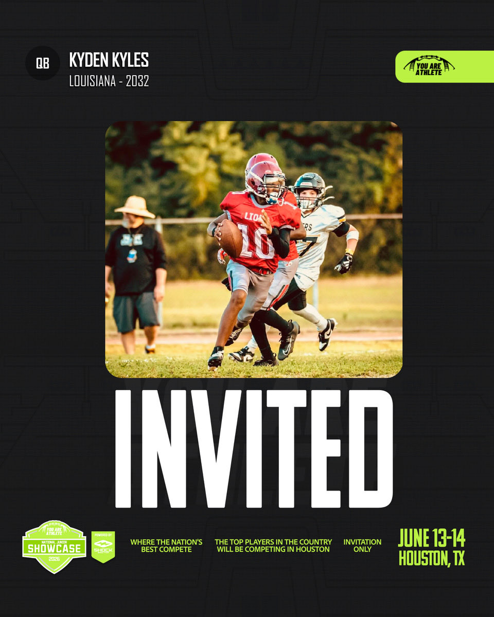 3k_kyden's tweet photo. Blessed to receive a camp invite form @youareathlete #AGTG❤️ https://t.co/qKjpggcNph