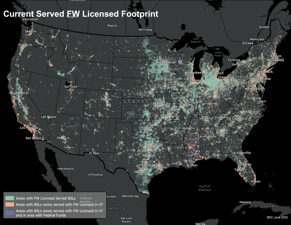 CostQuest's tweet photo. Fixed Wireless Access (FWA) has earned its place in the American broadband landscape. What happens next will define its long-term role.

Key #BroadbandinAmerica insights:

🔵 FWA has scaled into a mainstream broadband alternative, but sustainable growth increasingly depends on a disciplined "sell where you can serve" approach, with carriers dynamically gating address-level eligibility based on available tower capacity. Regional WISPs remain an active competitive force, particularly in rural and hard-to-reach markets. 
🔵 AT&T posted the highest FWA growth rate among the Big Three, nearly doubling its served locations from 1.9 million to 3.8 million BSLs – a 98.5% increase – driven by Internet Air and broader 5G expansion.
🔵 5G coverage grew approximately 4% since December 2024, while legacy 3G coverage dropped 28% as carriers refarm spectrum for more efficient 4G and 5G use.
🔵 As #BEAD-funded fiber deployments reach FWA markets and satellite providers aggressively cut costs and pursue the same customers and federal dollars, providers face a fundamental strategic choice: position fixed wireless as a complementary, transitional, or secondary connectivity layer 

What comes next for FWA won't be defined by growth alone; it will be defined by strategy, capacity and competitive positioning.

Explore the latest Broadband in America: Fixed Wireless Access Market Focus report to see where FWA is growing, who is driving it, and what it means for the future of U.S. broadband. ⬇️

#FixedWirelessAccess #Broadband