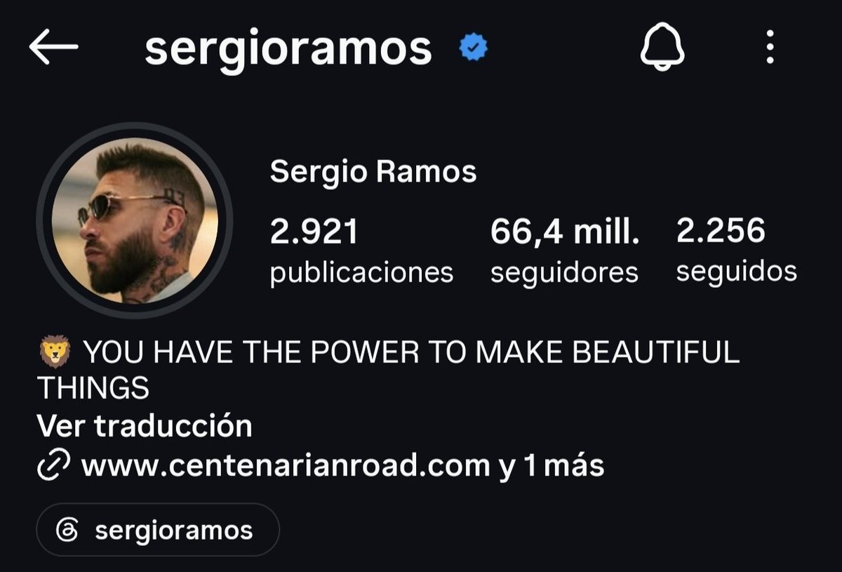 SFCSVQ2's tweet photo. Un tío con 66 millones de seguidores en Instagram, y siendo el considerado mejor central de la historia para muchos, va a exponeros a todos los accionistas que os estáis cargando el club.

Yo que vosotros estaría acojonado. @SevillaFC https://t.co/ciE1DklpHG