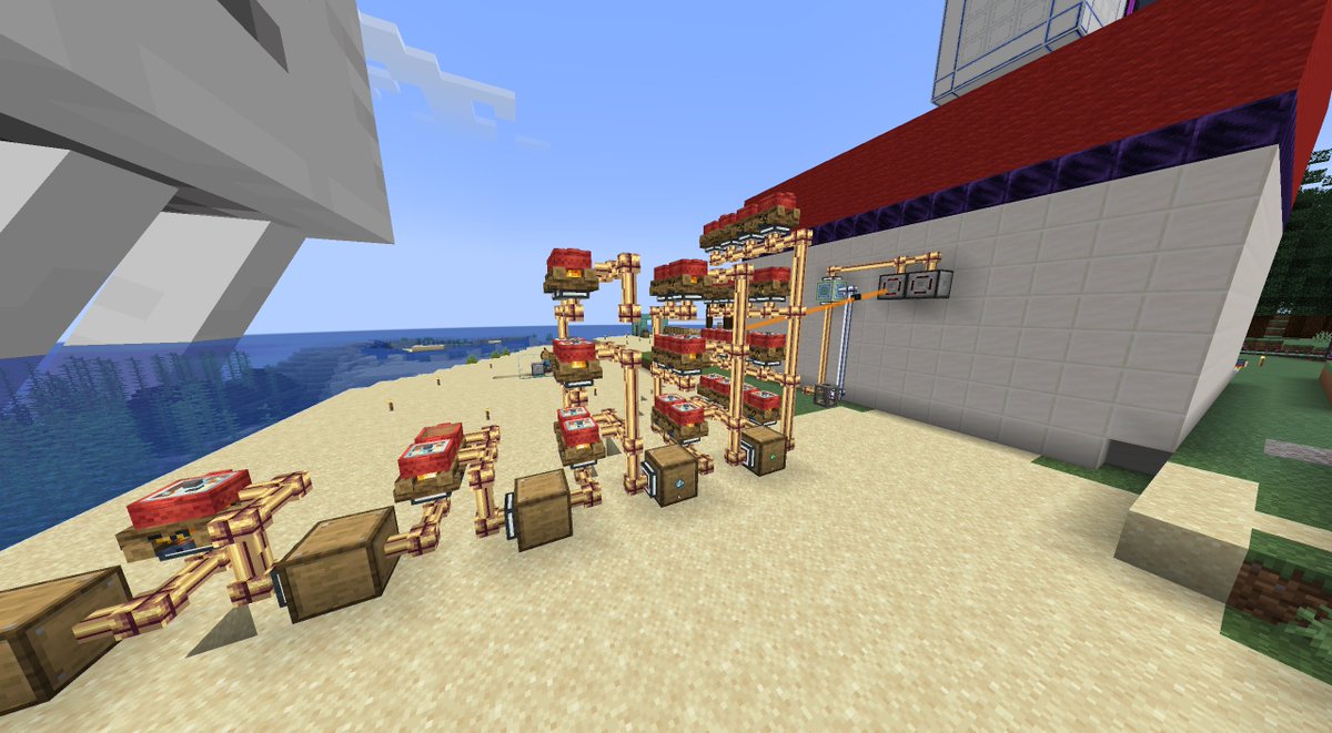 KITI21_game's tweet photo. ModularRouters使ったCobblemonのけいけんアメ無限化設備ってもしかして需要あったりする？(ATMons環境) https://t.co/NLDm5zo6P4