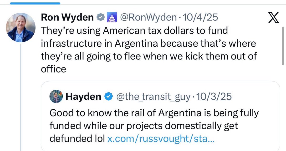 Ron Wyden tweet media