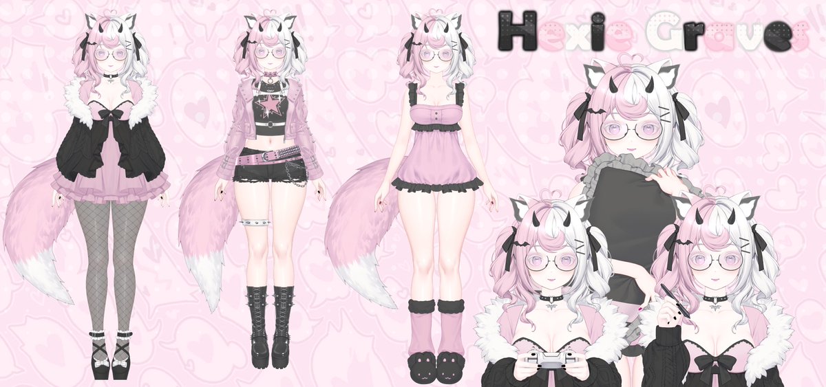 hexiegraves's tweet photo. waddling back into the scene after a small hiatus ! looking for some moots , and buddies to just vibe with ! i love to hang on vrchat , and hang out with friends on discord , and play cozy games . https://t.co/nnaPwJuI5q