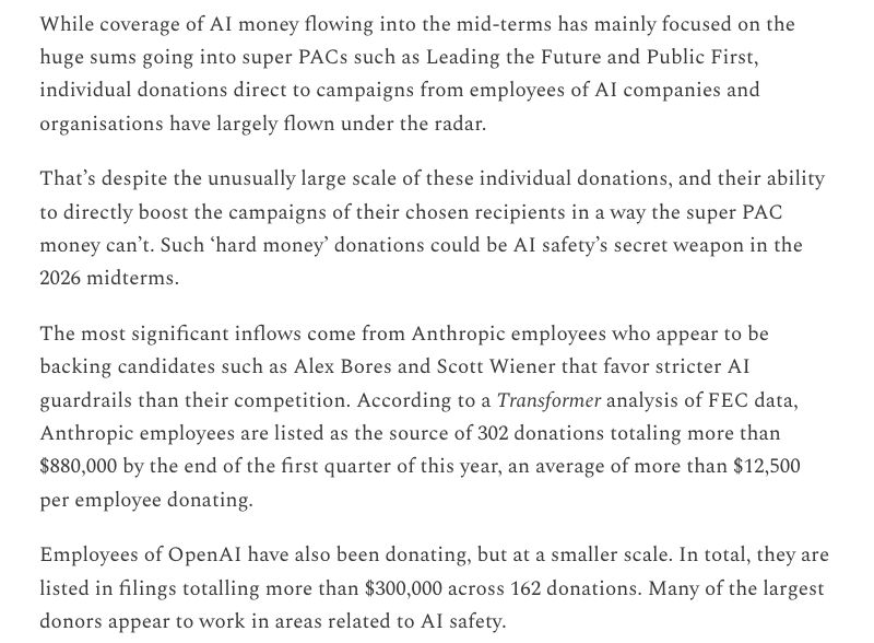 ReadTransformer's tweet photo. In our ongoing coverage of how AI money's moving in American political scene: is AI safety’s ‘hard money’ its secret weapon in the midterms? 

Let us explain: 
https://t.co/6nlS2RyVtv https://t.co/WVwtoa0MRj