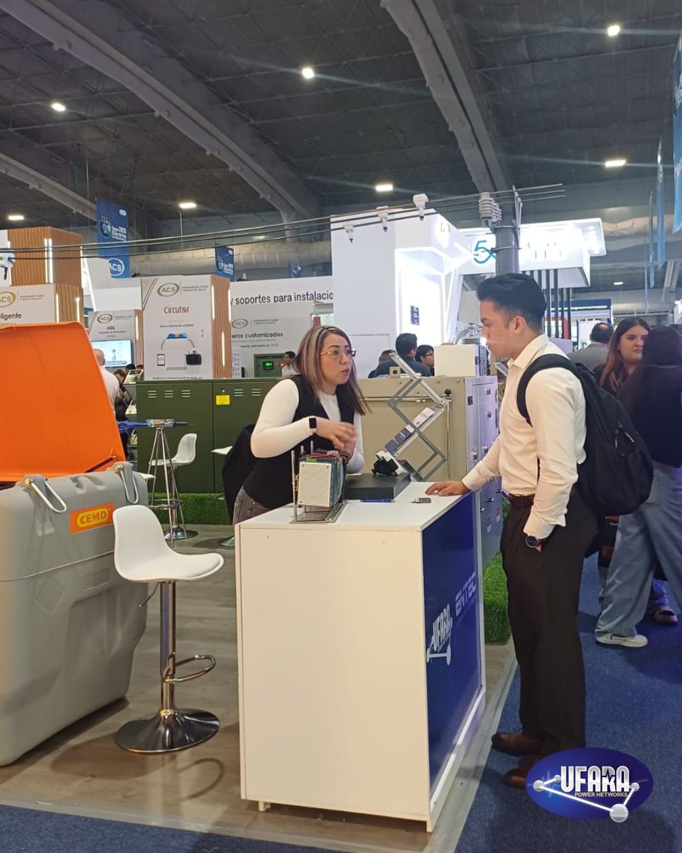 UfaraPower's tweet photo. ⚡ Hoy concluye nuestra participación en @_expoelectrica.
Gracias a todos los que visitaron el stand de UFARA y conocieron nuestras soluciones en Smart Grid, media tensión y automatización. 🚀
📍Última oportunidad para visitarnos hoy.
#ExpoElectrica #UFARA https://t.co/Z3NN04o3n3