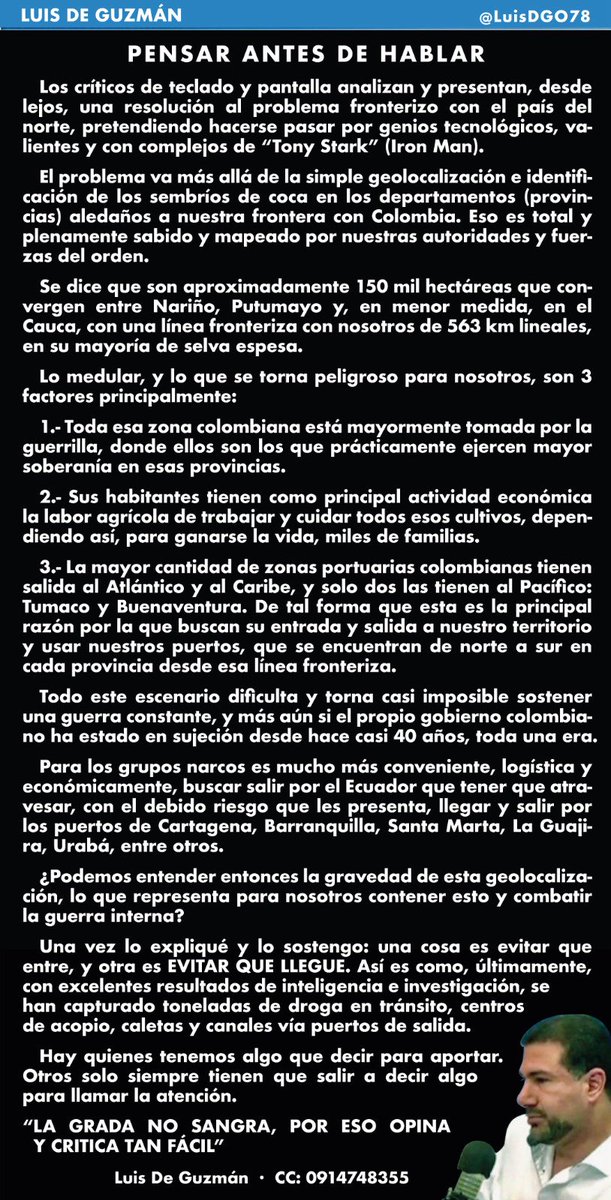LuisDGO78's tweet photo. PENSAR ANTES DE HABLAR https://t.co/QGrEPUzkHK
