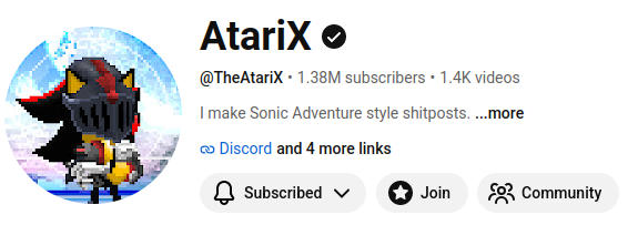 VogelBirb's tweet photo. @shitpost_game I'm going to sugarcoat it as nicely as I can. 
I've asked you before to give AtariX on youtube credit. The next time you post a video from this guy, you better give him credit. https://t.co/iulcN33Xqk