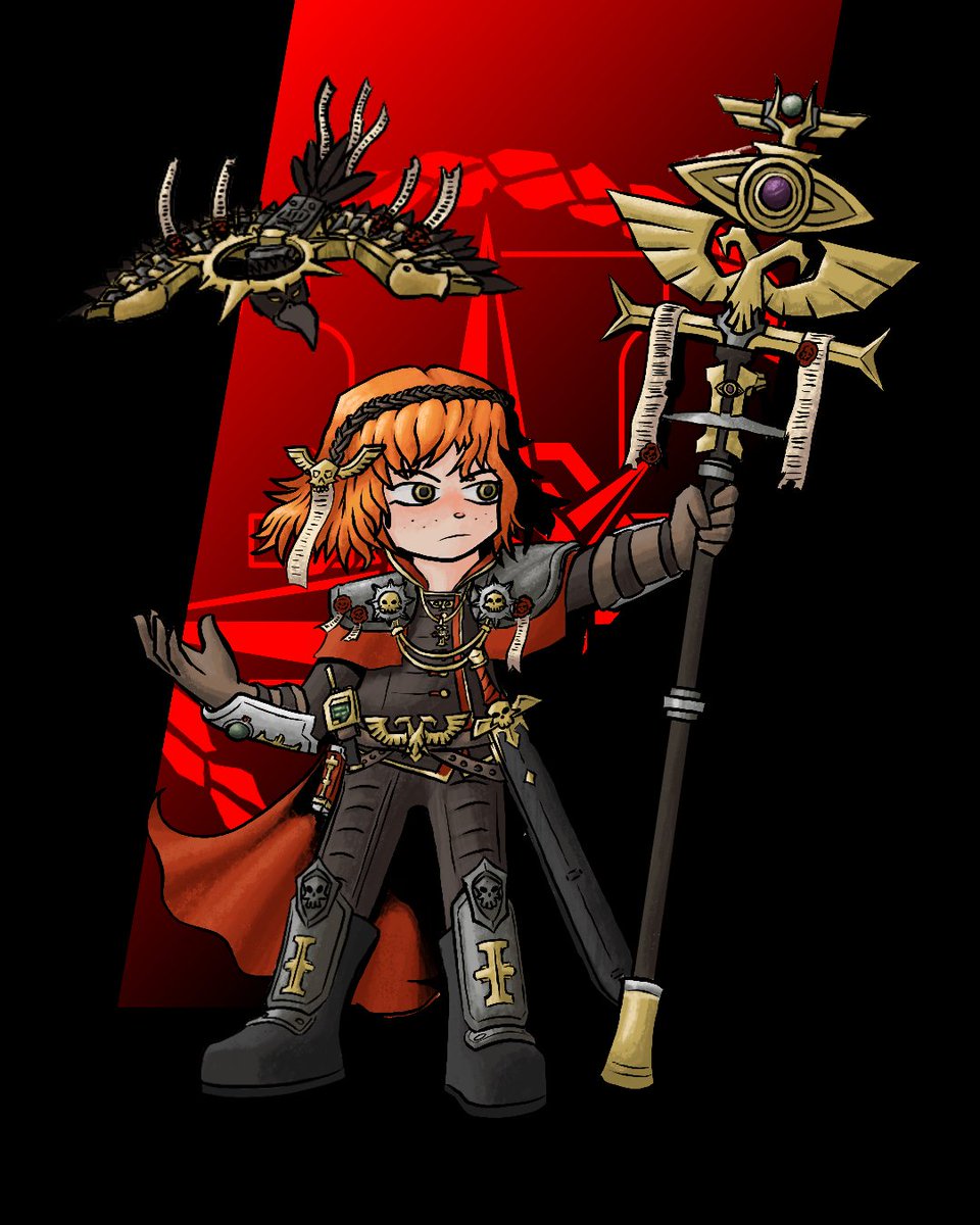 OctoPipe's tweet photo. .Another #roguetrader + #limbuscompany mix; inquisitor #ishmael . Hard working, reliable, judgemental and obsessive member of our reunite.

#fanart #digitalart https://t.co/nS6E9PzkVL