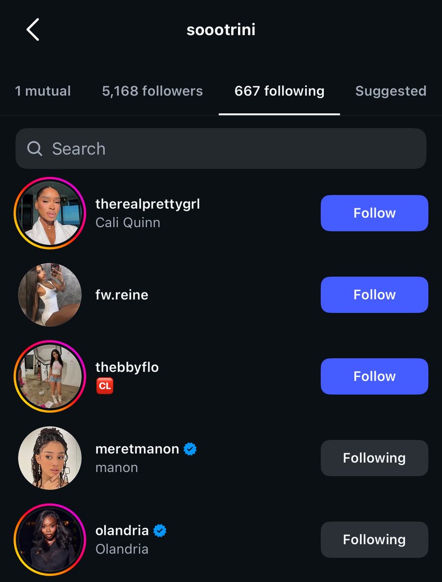 zizii_ix's tweet photo. And she follows Manon and olandria ? My top client for now 🙂‍↔️🤭 https://t.co/gAV8fbEZtP