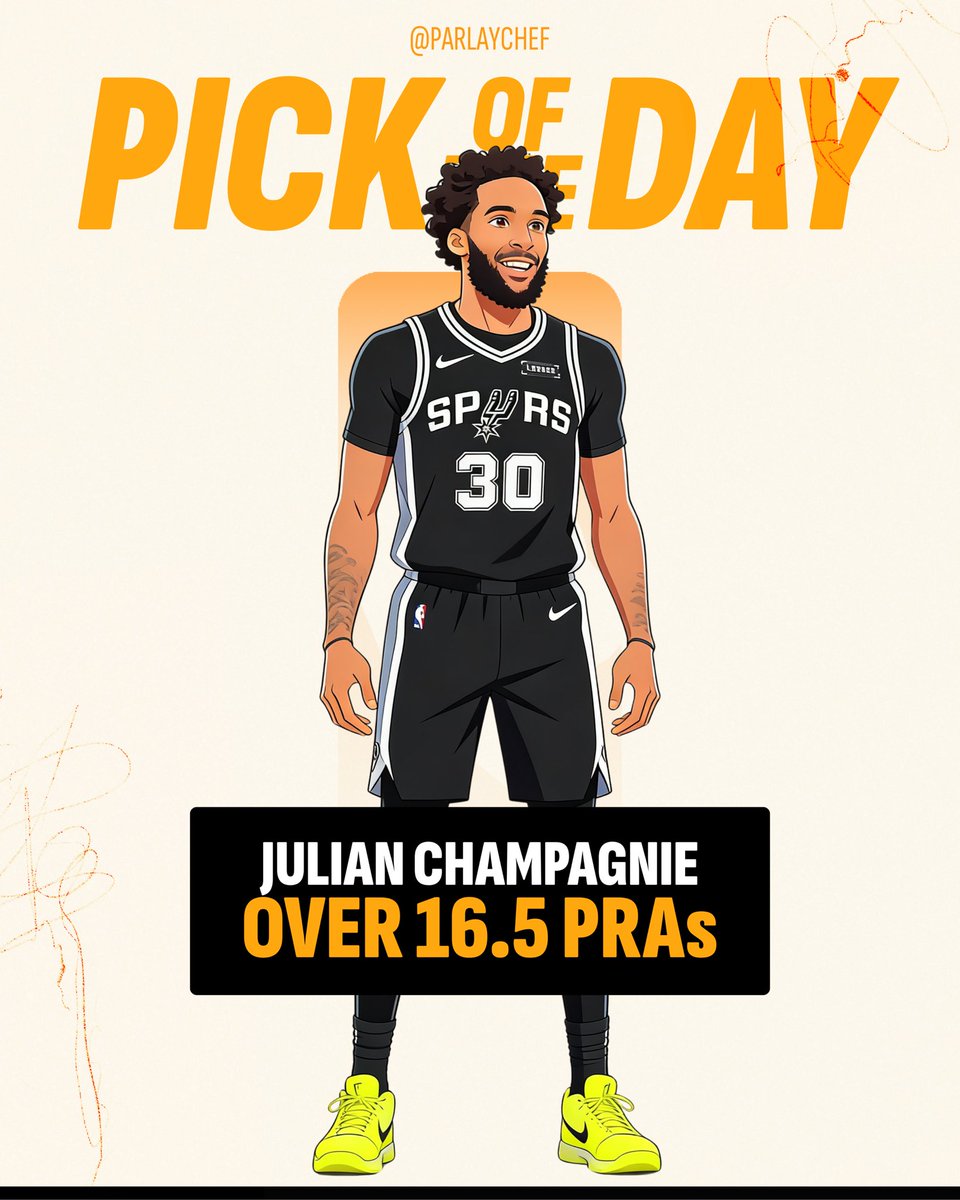 ParlayChef's tweet photo. 🏀 NBA Pick of the Day, after cashing our last two!

Want an SGP? I got you:

➡️ https://t.co/Pw0KQZz2t0

🔗 Hit the LINK ABOVE to access mine! https://t.co/WO4Gc4E2Qo