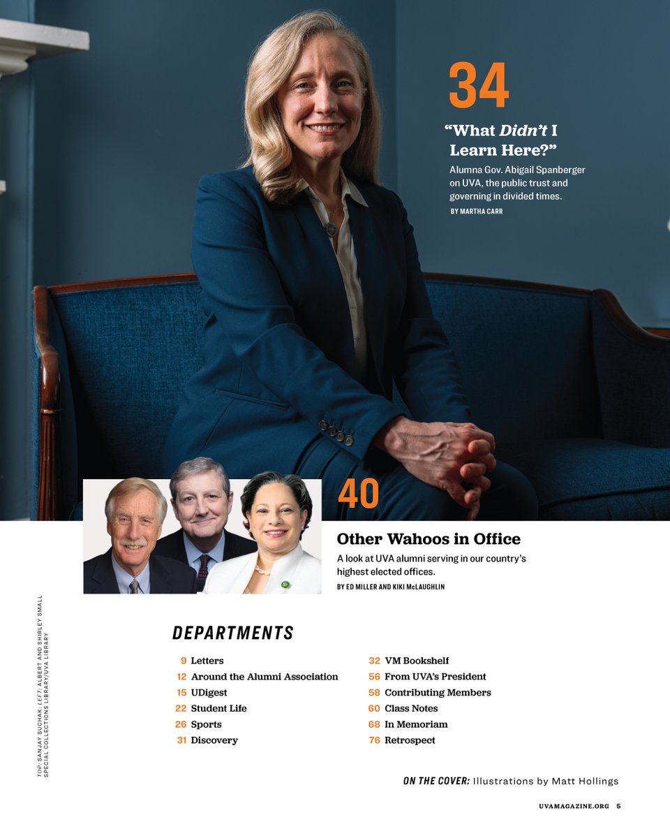 UVA_Alumni's tweet photo. The summer issue of Virginia Magazine is beginning to hit mailboxes.

There’s nothing quite like flipping through the print edition, but if you just can’t wait for yours to arrive, you can explore this issue and more online. https://t.co/nH4hdghdl3 https://t.co/r9usFKXjle