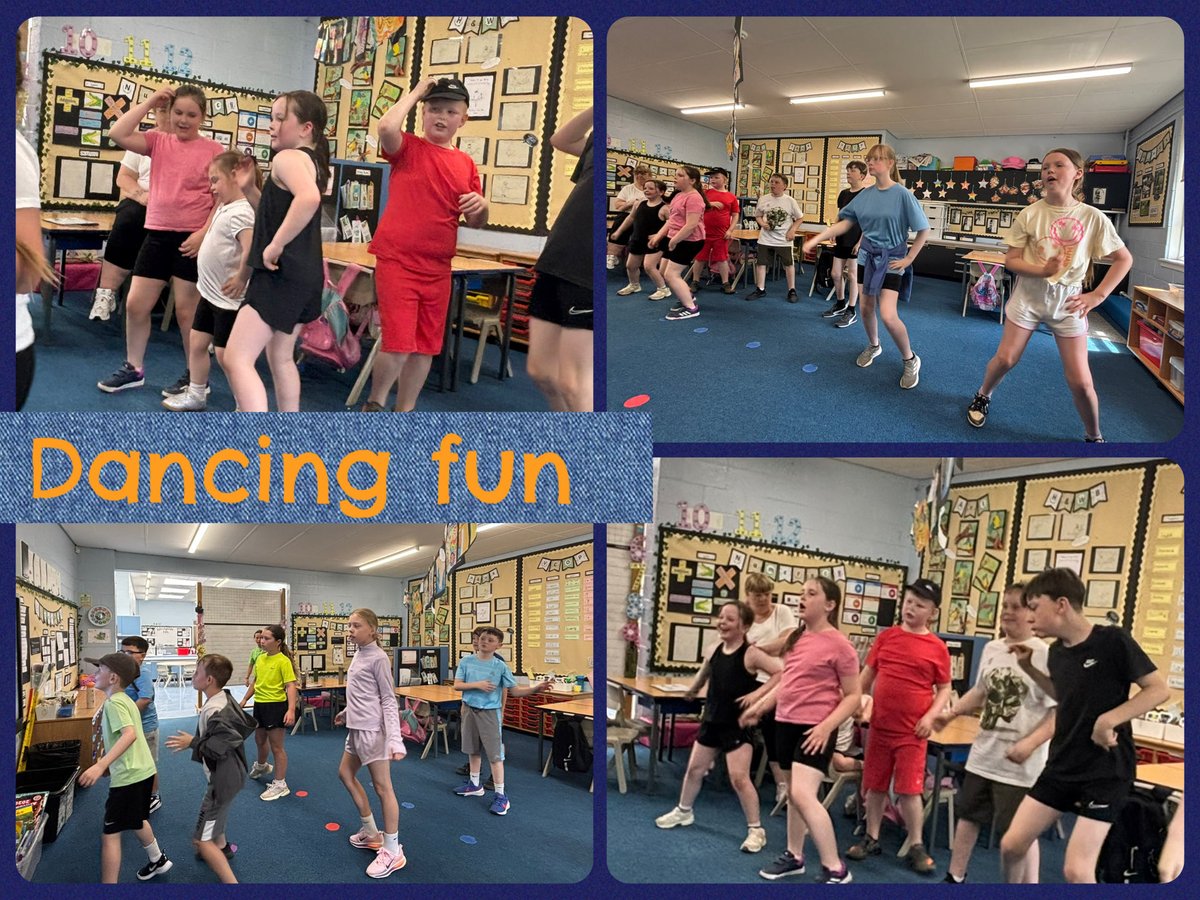 SpringsidePS's tweet photo. During Sports Day the children had a morning of potted sports, here is a glimpse of the dancing station💃 https://t.co/Ym7qaUJlAC