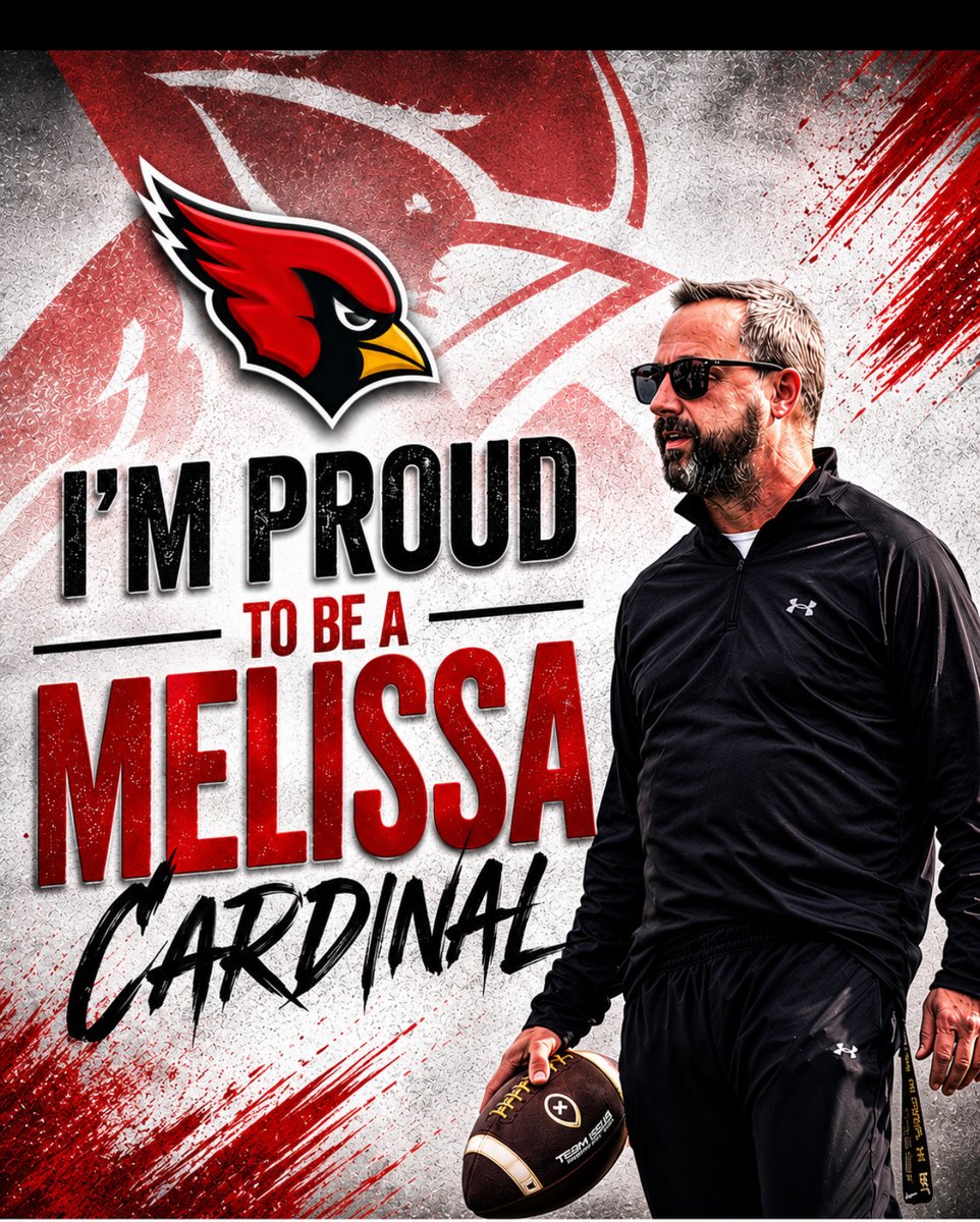 coach_cmartin's tweet photo. Excited and grateful for the opportunity to be a part of the Melissa Cardinal family.

Looking forward to building relationships, pouring into student-athletes, and getting to work alongside an outstanding staff and community. https://t.co/Wo9f7WDuTk