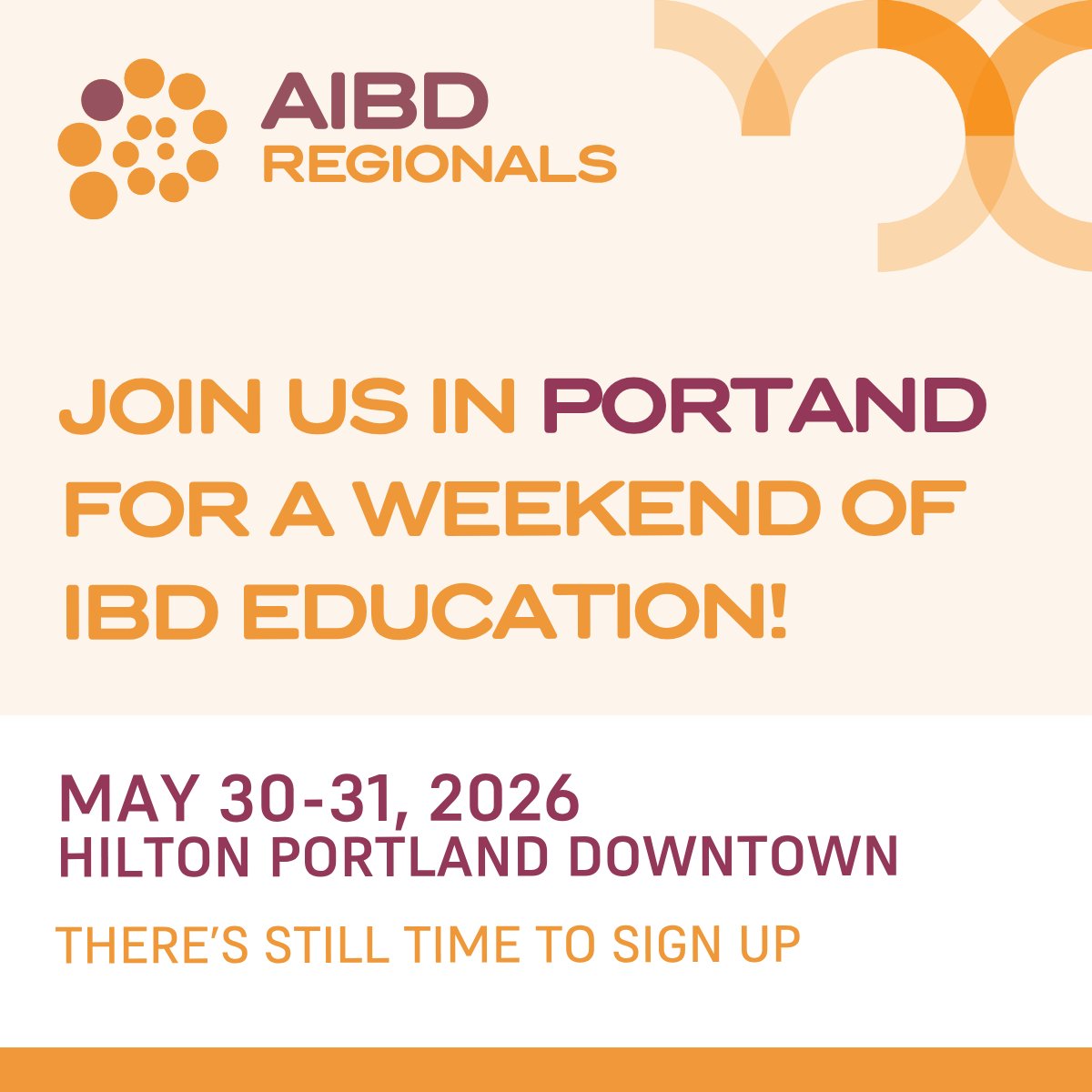 AIBDNetwork's tweet photo. Join your local #IBD community, this weekend, May 30–31 for expert-led education focused on real-world Crohn’s disease &amp; ulcerative colitis care.

✔ CE/CME credits
✔ Treatment updates
✔ Case-based discussions
✔ Local access

Register Today: https://t.co/uqnAQhbhB9 https://t.co/smBLbYDwFH