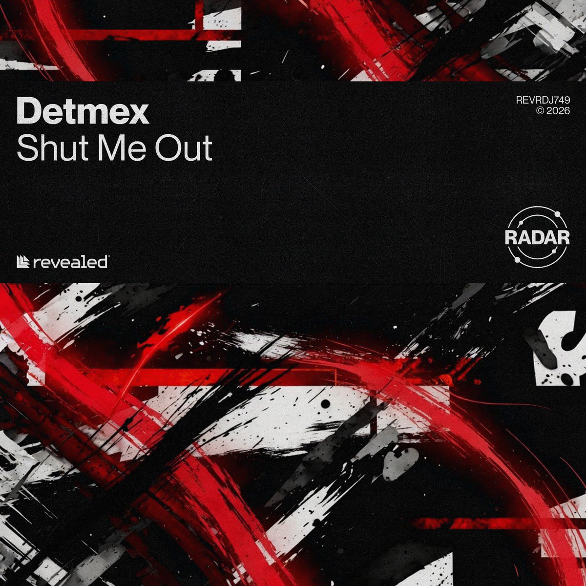 RevealedRecPT's tweet photo. SURPRISE 😈🔥

One of the hidden weapons on @HARDWELL’s Ultra Miami 2026 set is dropping June 12th on Radar!

Detmex - Shut Me Out

Artwork by me 😏🖼️ https://t.co/N68Ebm8mV9