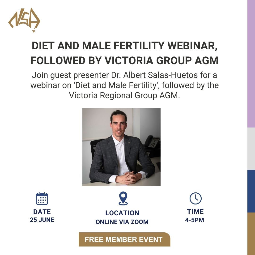 nutsocaus's tweet photo. 📢Don't miss your chance to hear from Dr Albert Salas-Huetos (Rovira i Virgili University; Department Associate, Harvard), followed by NSA Vic Group AGM.

🗓️ 25 June
⏰ 4–5 pm (AEST)
💻 Zoom
Free for NSA members

Register now 👉 https://t.co/RyjJtfMhSU

#NSAAus https://t.co/agxJFwbsw0