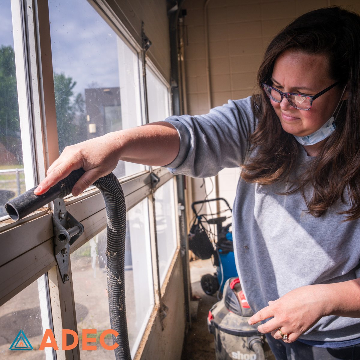 ADEC1952's tweet photo. Volunteer opportunities at ADEC go beyond interacting with the individuals we serve. You or your group can clean out a space, do yard work, sort donations, and more.

Visit our website at https://t.co/0aPcZ2yCS2 to get involved today! https://t.co/5XEHSPncJq
