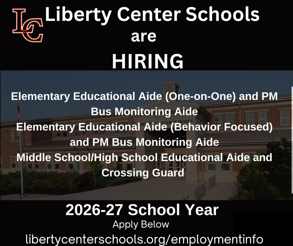 LC_Tigers's tweet photo. See application details at the link below:
https://t.co/tJqR3L8fk8 https://t.co/8N04RiZhw2