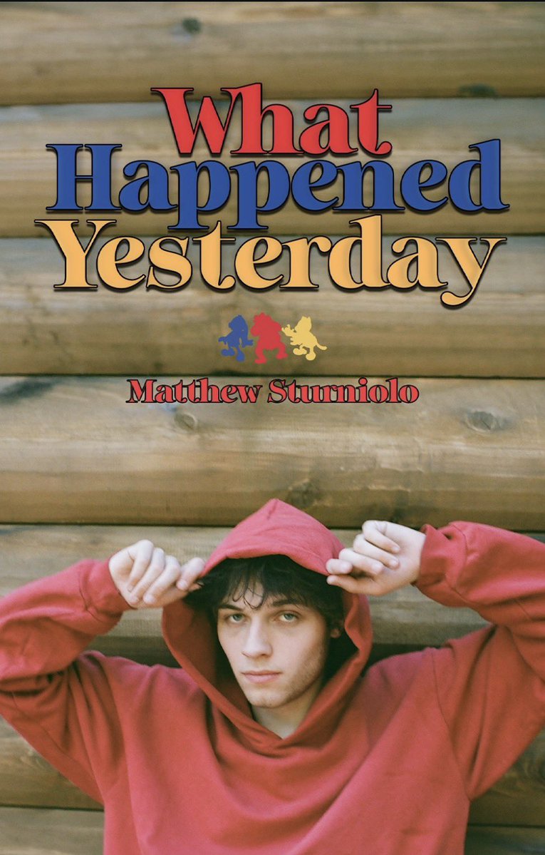 sturnwhat's tweet photo. new role model album august 7, and matt sturniolo book august 8??? announced on the same day??? big day for the fangirls https://t.co/3LOBqjLvnG
