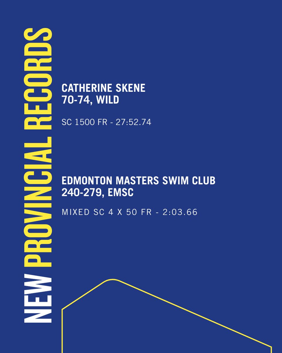 SwimAlberta's tweet photo. New Provincial Record‼️

#SwimAB #ProvincialRecords #WayToGo https://t.co/R42E1IOP54