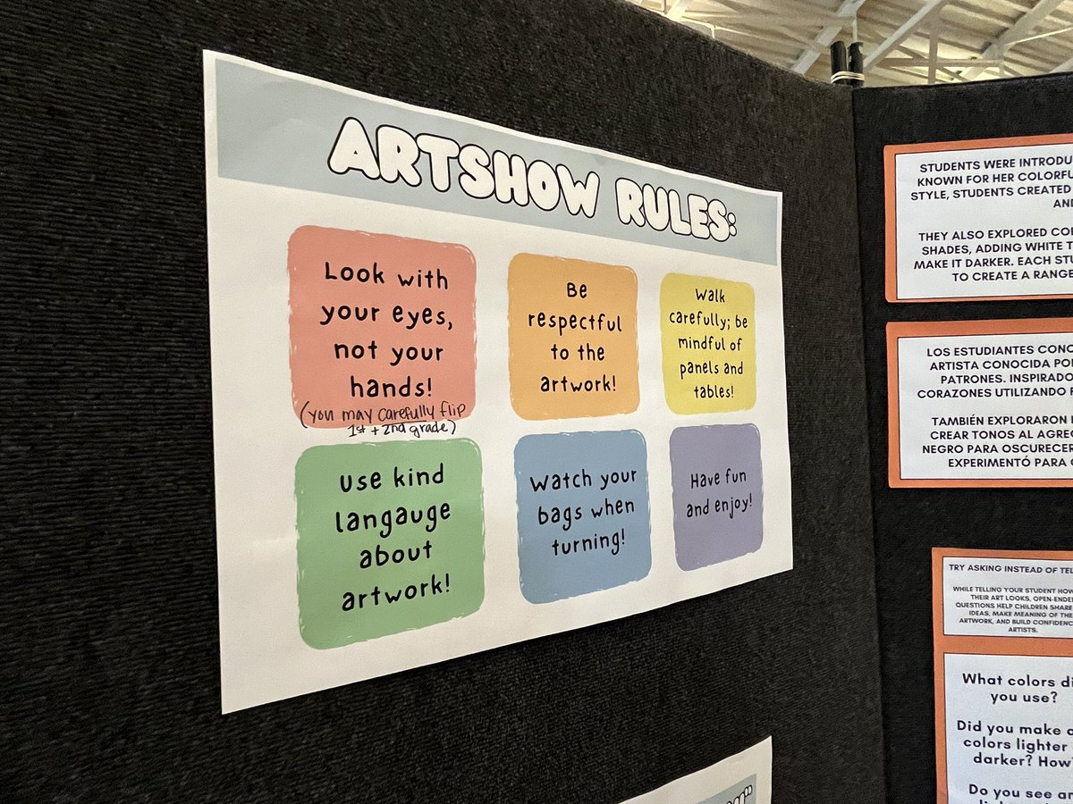 FHESFalconAP's tweet photo. Art is alive and well at the Hill! What a fantastic way to show off our student work. And our students are so proud!! https://t.co/e1CaV5C4Bm