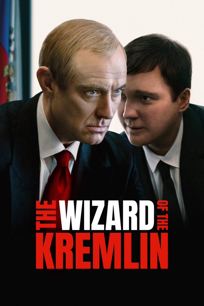 FalconX's tweet photo. El Mago del Kremlin (Olivier Assayas)
El ascenso de Vladimir Putin al poder y la influencia de su asesor Vadim Baranov (inspirado en Vladislav Surkov) un Rasputín moderno a las órdenes del Zar. Basada en la novela de Giuliano da Empoli. Adaptación convencional y sin riesgos. https://t.co/S5QfaRA7Y2